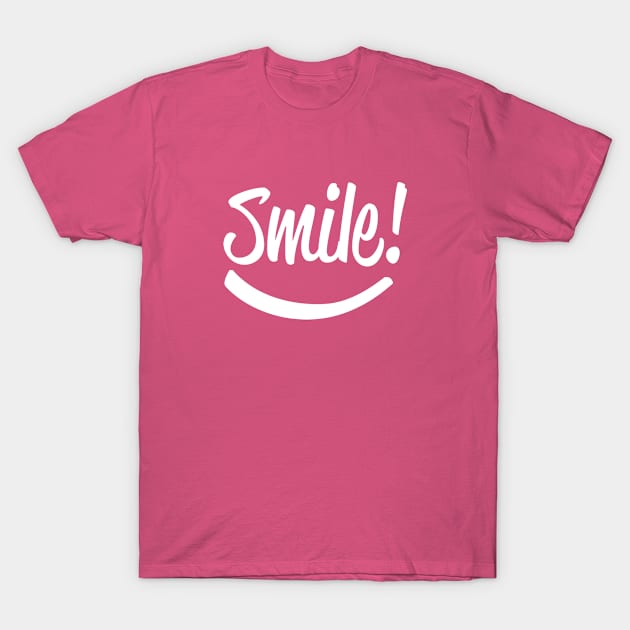 Smile! T-Shirt by TONYSTUFF